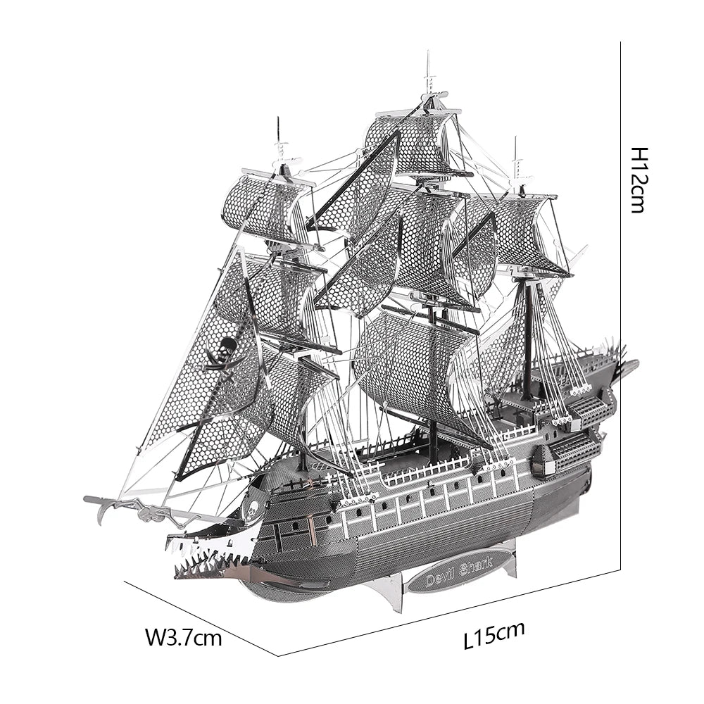 The Flying Dutchman 3D Metal Puzzle