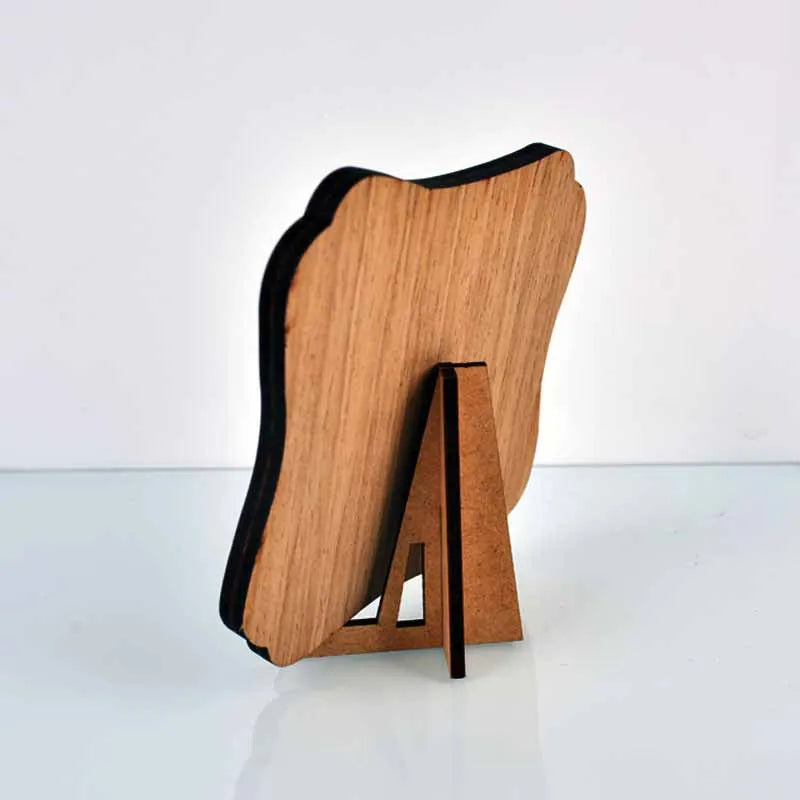 Colorful Hillside Wooden Puzzle