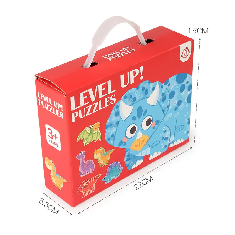 Cartoon Animal Puzzle Set