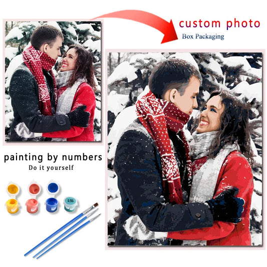 Custom Paint by Numbers Kit