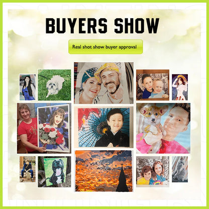 Custom Paint by Numbers Kit