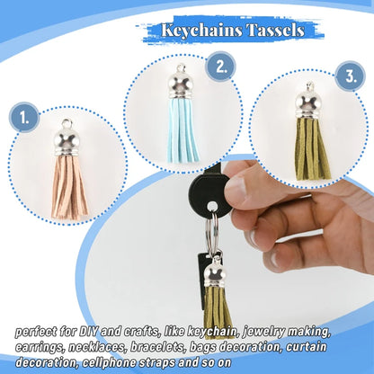 Piece Keychain Tassels Kit