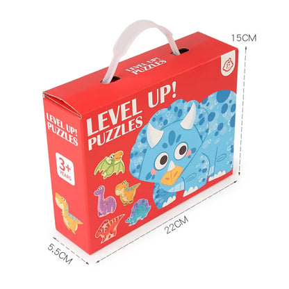 Cartoon Animal Puzzle Set